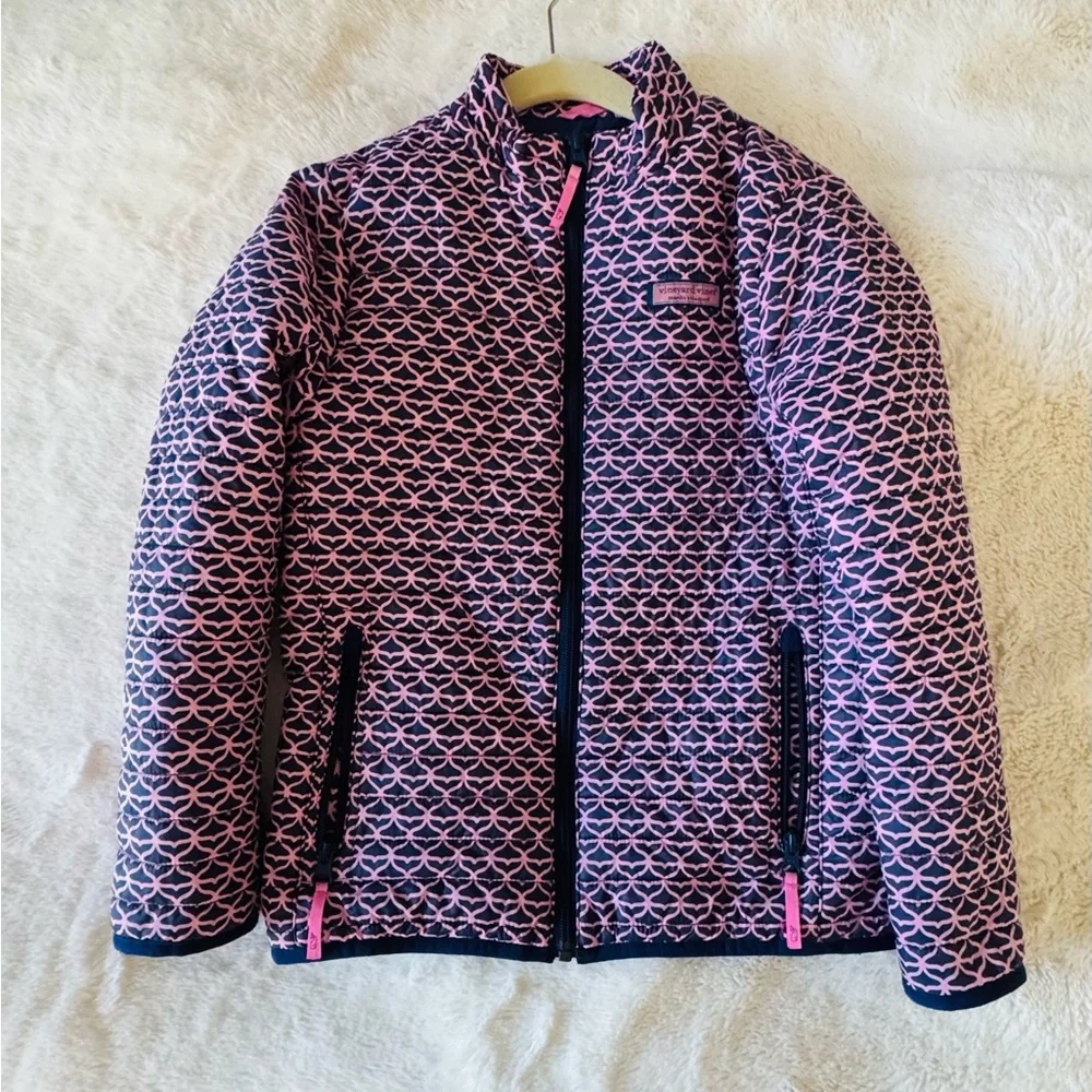 Vineyard Vines Girls Whale Tale Jacket, Girls M